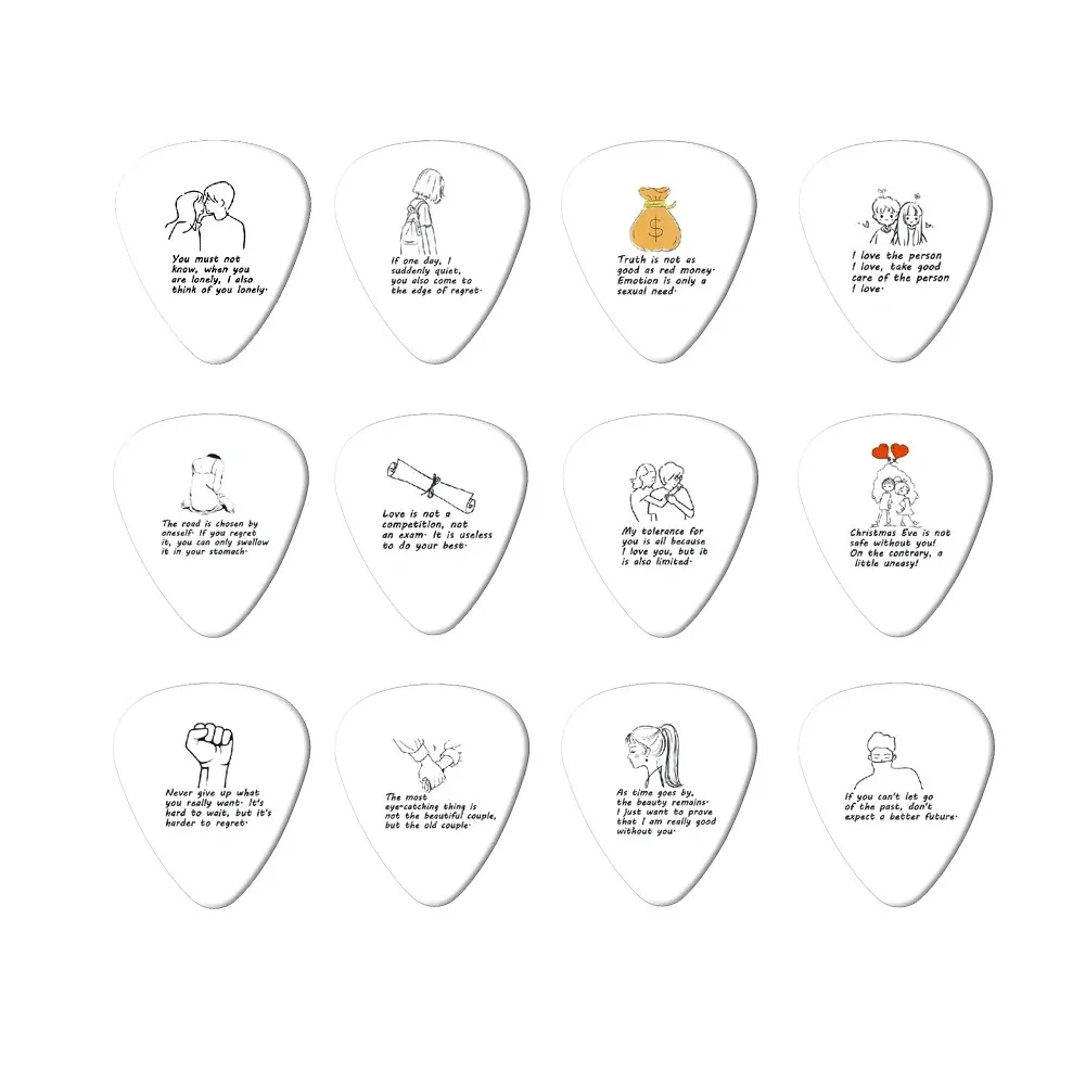 Медиатор SOACH SHA-0037 Love 0.46/0.71/1.00 мм (набор)