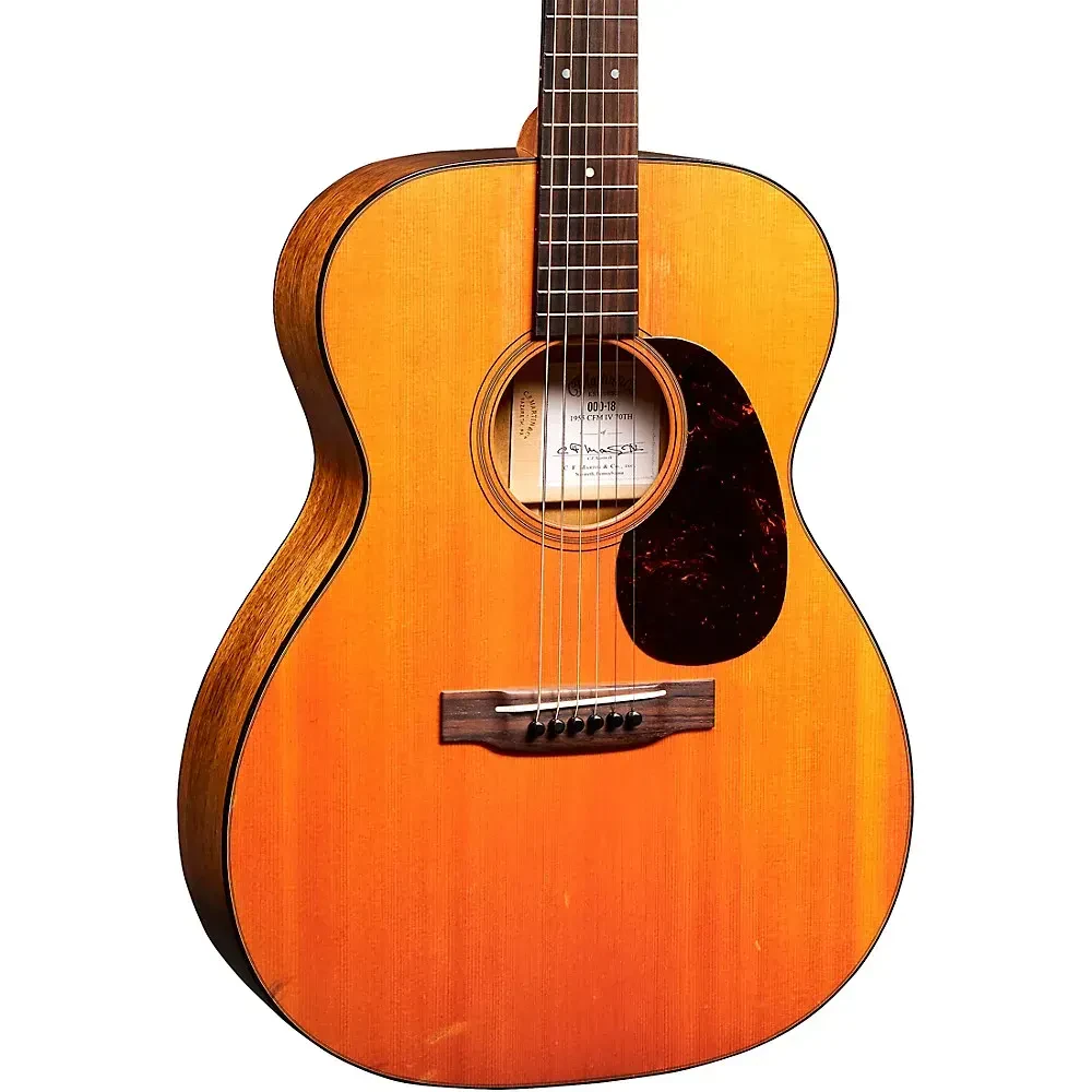 Акустическая гитара Martin Guitars 000-18 CFMIV 70th 1955 LE Auditorium Aged Natural с кейсом
