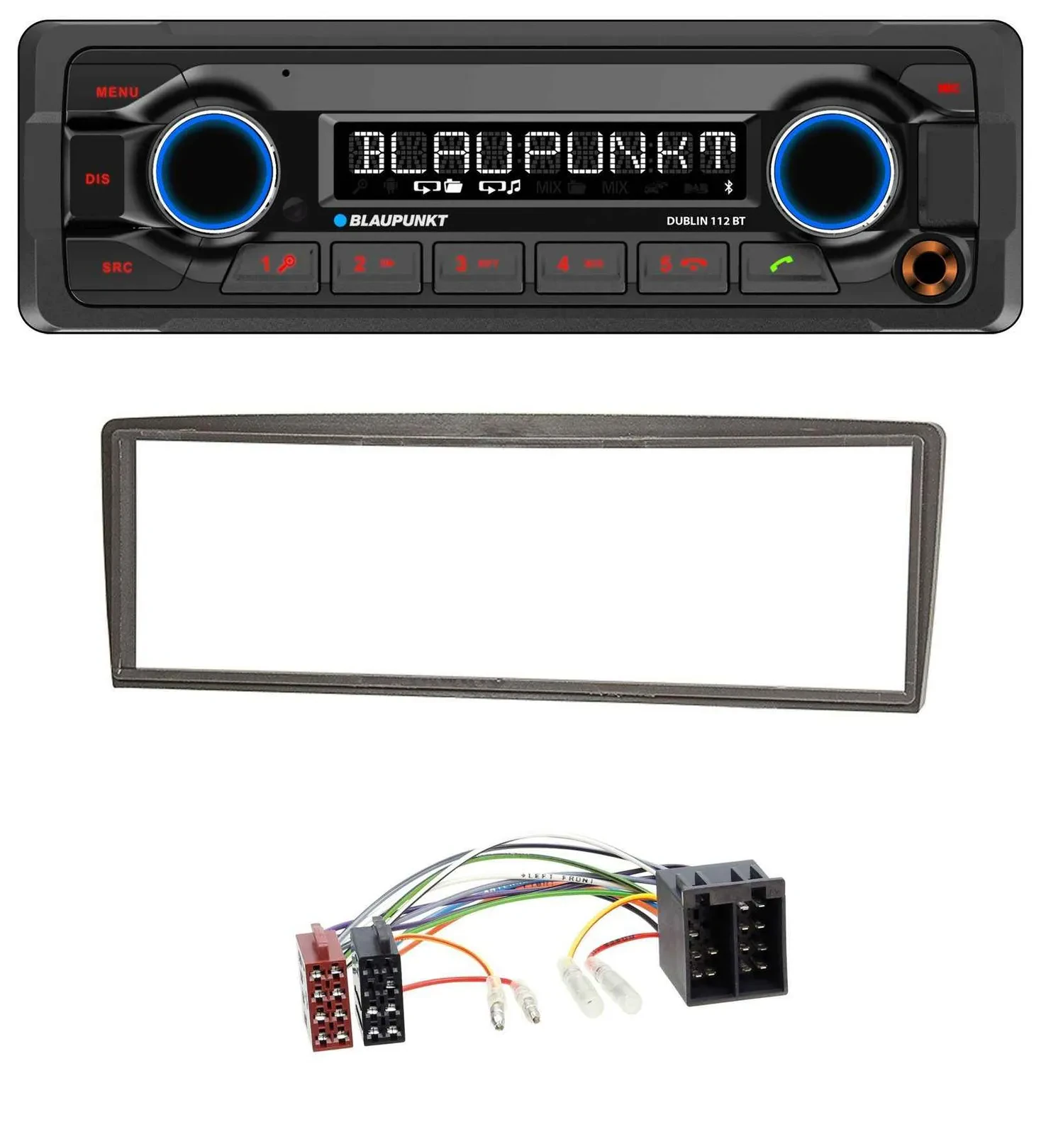 Blaupunkt MP3 Bluetooth USB AUX Autoradio für Alfa Romeo GTV (ab 2004)