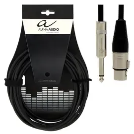 Микрофонный кабель Alpha Audio Pro Line Microphone Cable XLR/JACK 9 метров