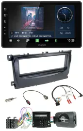 Kenwood Lenkrad Bluetooth USB DAB Autoradio für Ford C-Max Can 07-10 Focus schwa
