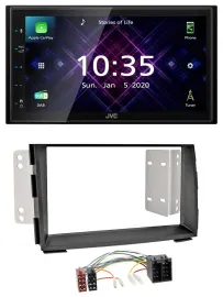 JVC DAB 2DIN MP3 Bluetooth USB Autoradio für Kia Venga (YN, ab 2009)