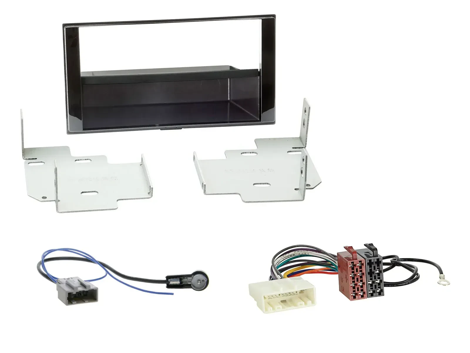 Radioeinbauset DIN Autoradio für Nissan Micra (2013-2017) piano