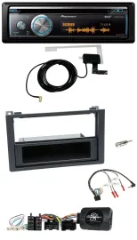 Pioneer Bluetooth DAB Lenkrad USB CD Autoradio für Saab 9.3 (ab 2008)