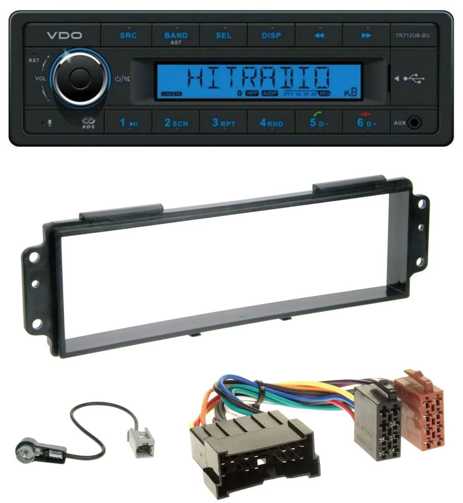VDO Bluetooth AUX USB MP3 Autoradio für Kia Picanto (2008-2011)