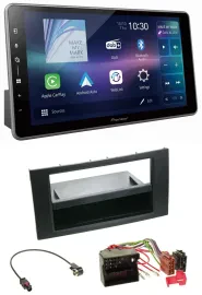 Pioneer Bluetooth USB DAB MP3 Autoradio für Ford Focus Fiesta 04-08 schwarz