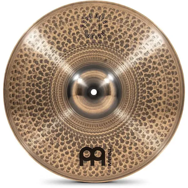 Тарелка барабанная MEINL 16" Pure Alloy Custom Medium Crash