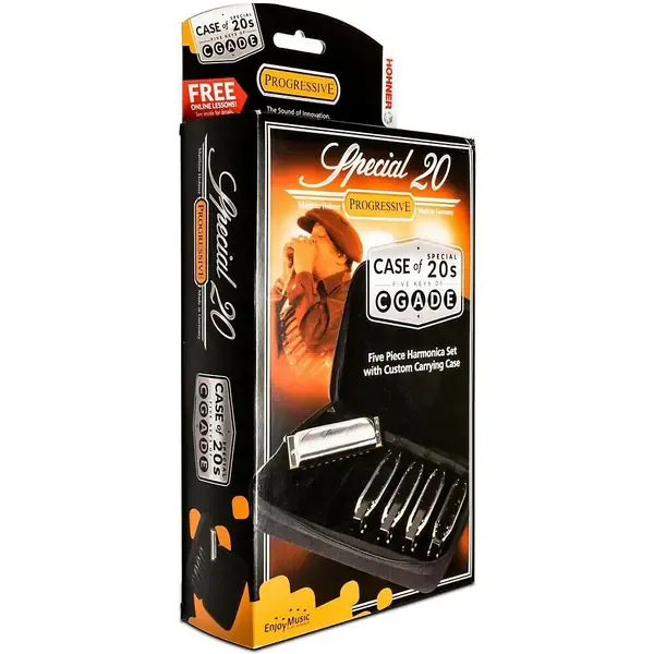 Набор губных гармошек Hohner Case of Special 20s Harmonica 5-Pack