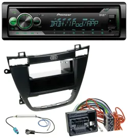 Автомагнитола Pioneer USB MP3 DAB AUX CD для Opel Insignia 2008–2013, черная