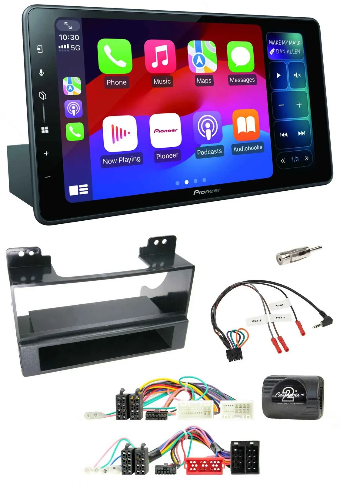 Pioneer Bluetooth DAB Lenkrad USB Autoradio für KIA Carnival II VQ 2006-2011