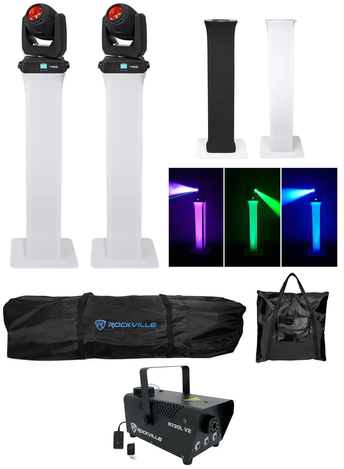 Комплект светового оборудования Chauvet DJ Intim Beam 140 SR + (2) RTP32W (1)