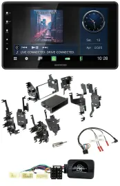 Kenwood Lenkrad Bluetooth USB DAB Autoradio für Toyota RAV 4 2001-2005