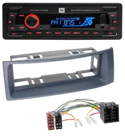 JBL AUX MP3 USB Bluetooth SD Autoradio für Renault Scenic Megane bis 03 grau
