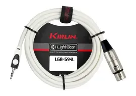 Микрофонный кабель Kirlin LGA-594L 3M WH 3 м