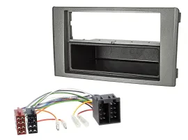 Radioeinbauset DIN Autoradio für Iveco Daily (06-14) dunkelgrau