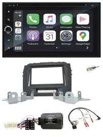 Blaupunkt 2DIN Bluetooth DAB USB DVD Lenkrad Autoradio für Suzuki Vitara LY ab 0