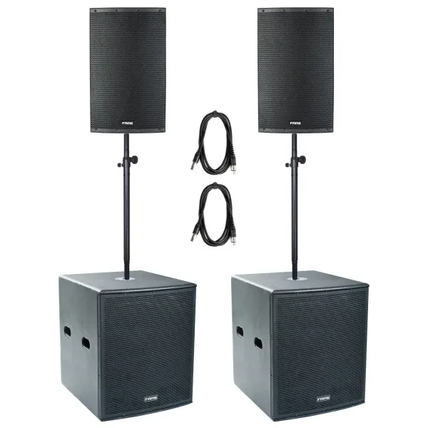 Audio Challenger DSP Club Set 15" Aktiv-Topteil 18" Aktiv-Subwoofer 600W