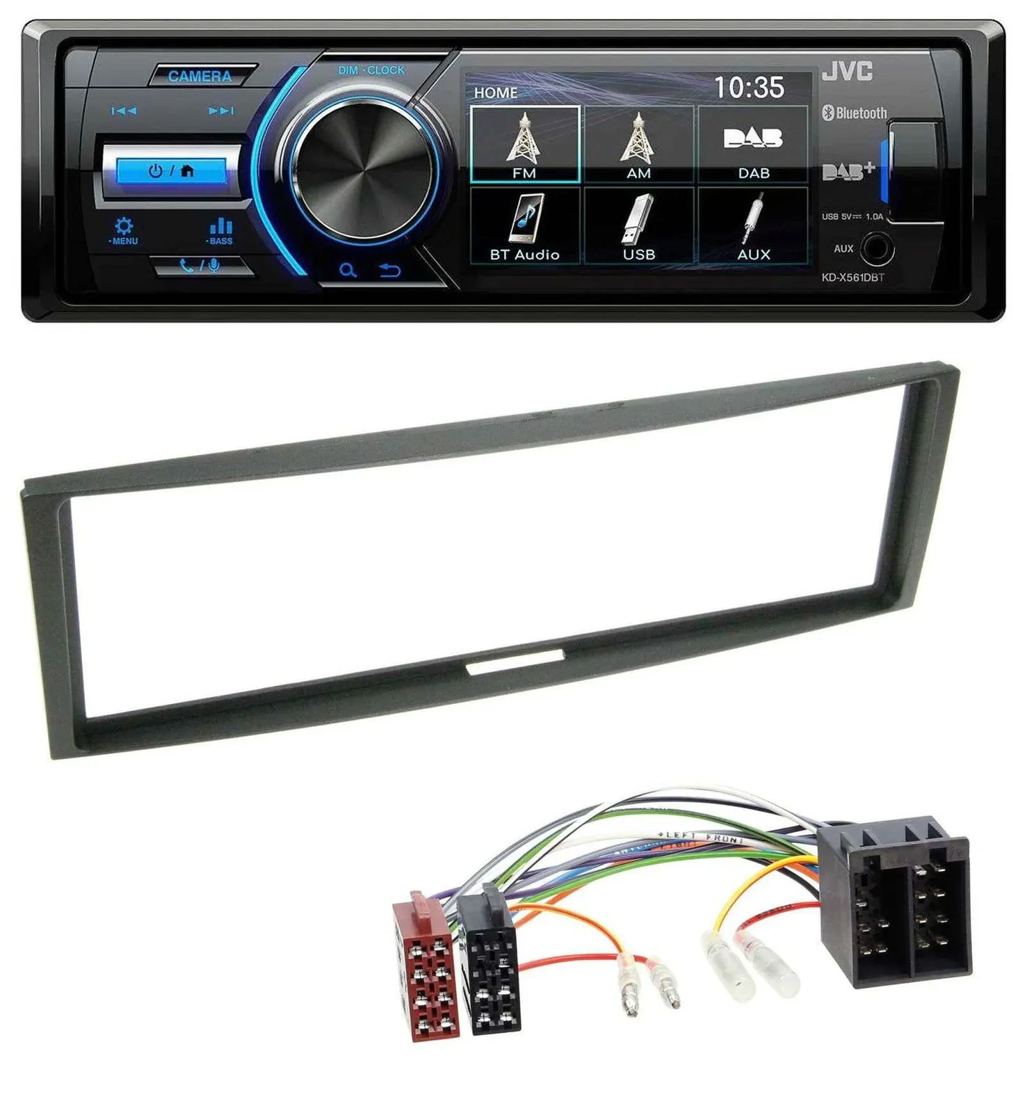 JVC Bluetooth MP3 USB DAB Autoradio für Renault Megane Megane Scenic Modus Clio