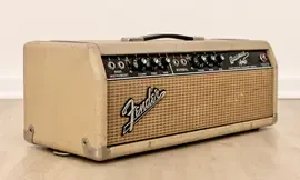Усилитель для бас-гитары Fender Bassman Black Panel Blonde Pre-CBS Tube Amp Head, AA864 Circuit USA 1964