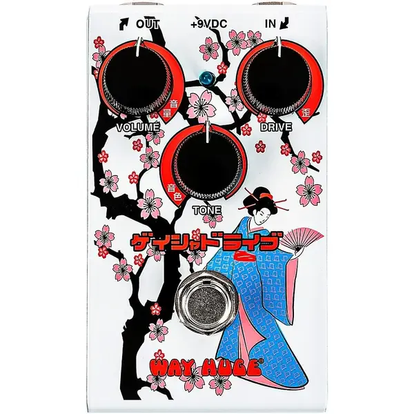 Педаль эффектов для электрогитары Way Huge Electronics Smalls Geisha Drive WM32 Effects Pedal White