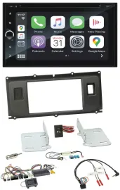 Blaupunkt DAB Lenkrad TMC Bluetooth USB 2DIN Navigation für Land Rover Evoque ab