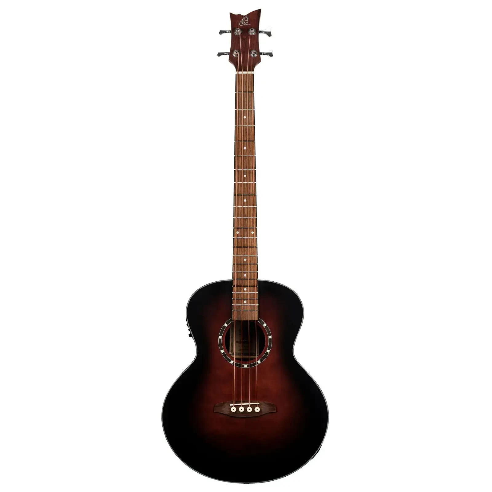 Бас-гитара акустическая Ortega D7E-BFT-4 Bourbon Burst