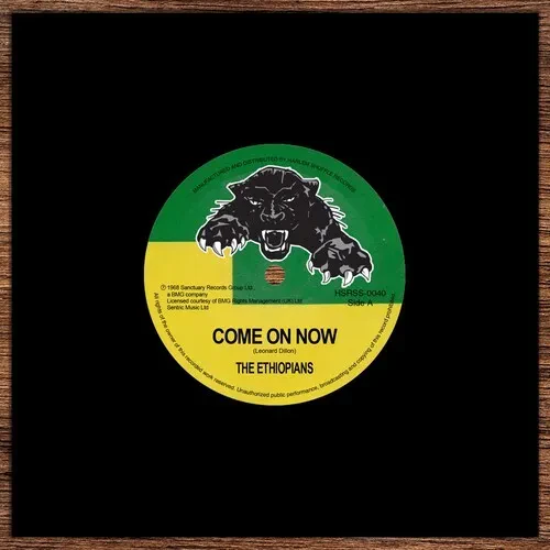 Виниловая пластинка The Ethiopians - Come On Now / Sh'Boom [New 7" Vinyl] Reissue
