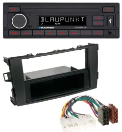 Blaupunkt MP3 AUX USB 1DIN Autoradio für Toyota Auris (ab 2007)