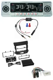 Dietz DAB USB MP3 Bluetooth Autoradio für Citroen C-Crosser Mitsubishi Outlander