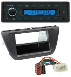 VDO AUX Bluetooth USB MP3 Autoradio für Suzuki SX4 S-Cross (JY ab 2013)