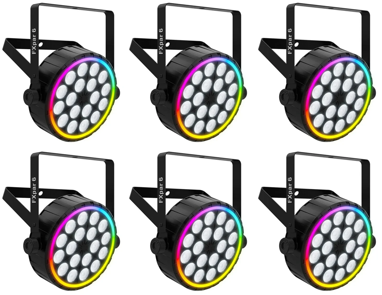 Прожектор CHAUVET DJ FXPAR 6 RGBW LED DMX (набор, 6 шт.)