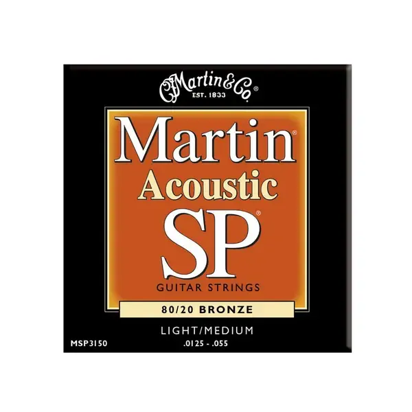 Струны для акустической гитары Martin 41MSP3150 12,5-55