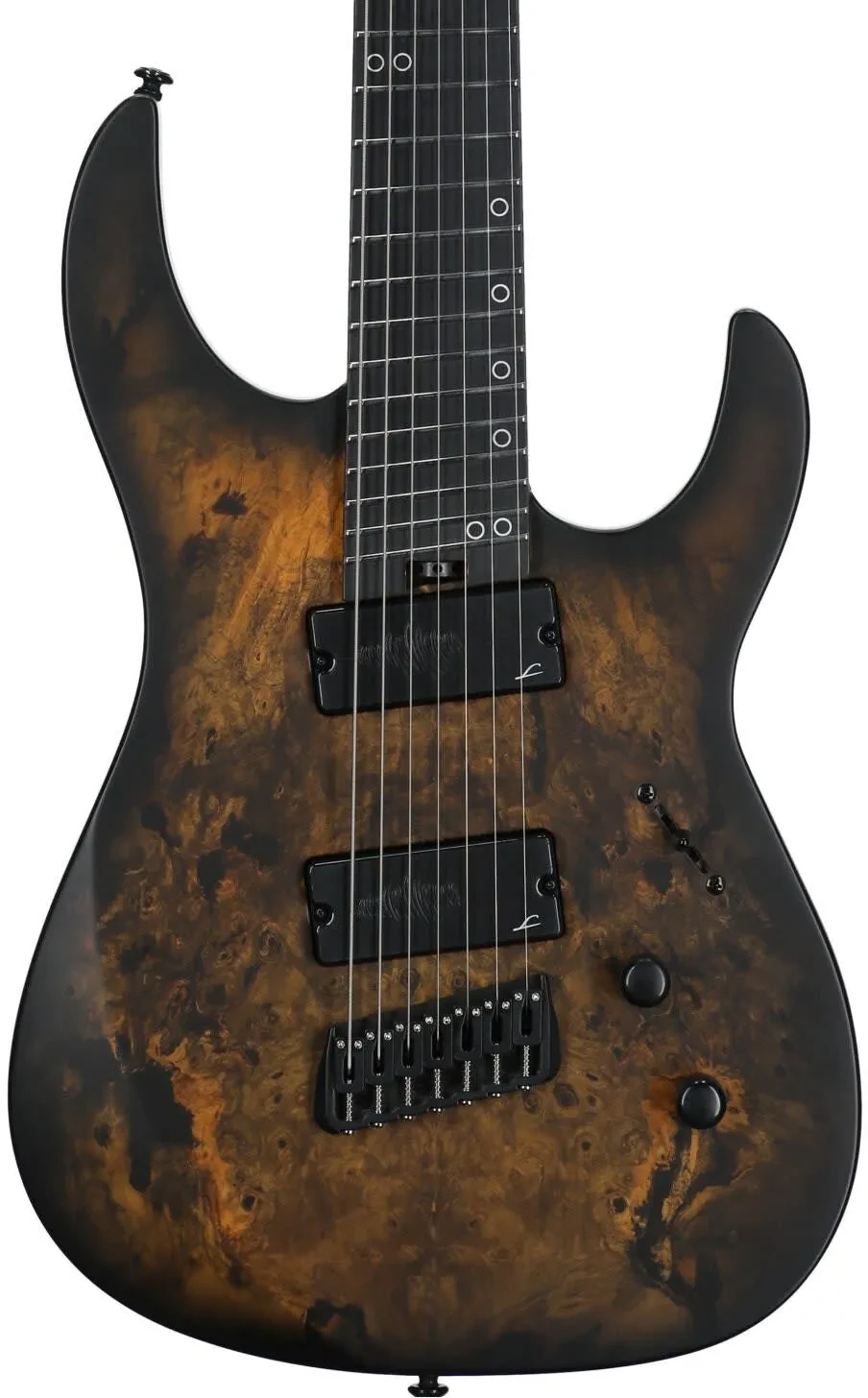 Legator N7FSS Ninja 7-S Multi-Scale Electric Guitar, Composite, Death Valley