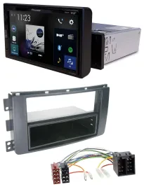 Pioneer DAB MP3 Bluetooth USB Autoradio für Smart ForFour 454 ForTwo 451 ISO