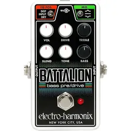 Напольный предусилитель для бас-гитары Electro-Harmonix Nano Battalion Bass Preamp