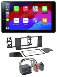 Pioneer Bluetooth 2DIN USB MP3 DAB Autoradio für BMW 5er (E39) X5 Rundpin