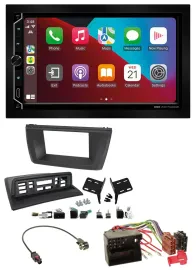 Автомагнитола для BMW X3 E83 (2004–2010) ESX 2DIN, DAB, USB, MP3, Bluetooth