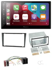 Pioneer USB MP3 DAB 2DIN Bluetooth Autoradio für Opel Combo C Corsa C Tigra Meri