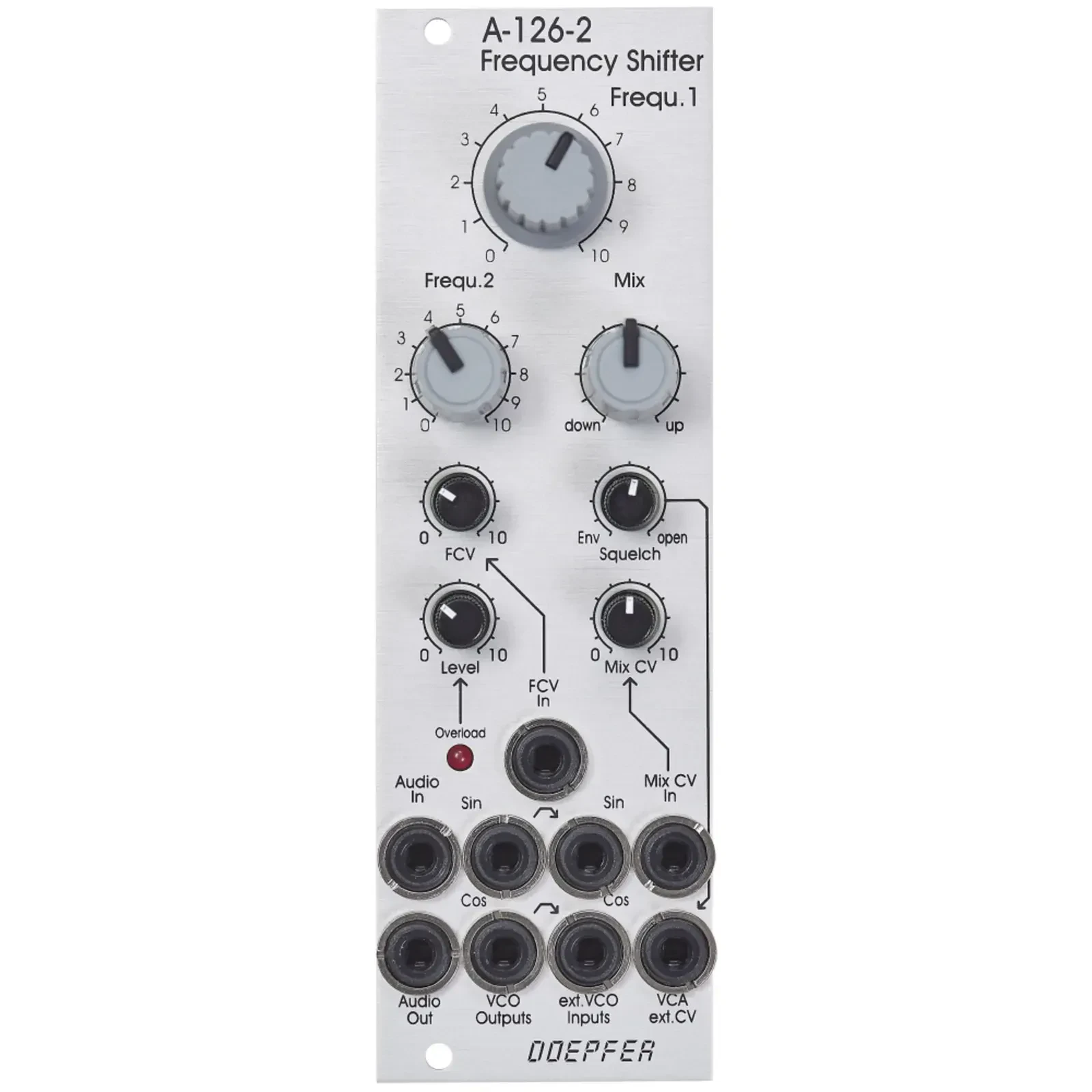 Модульный студийный синтезатор Doepfer A-126-2 Frequency Shifter