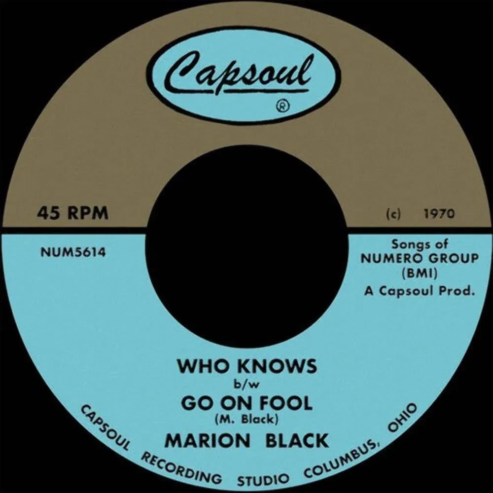 Виниловая пластинка Marion Black – Go on Fool / Who Knows Релиз 2025
