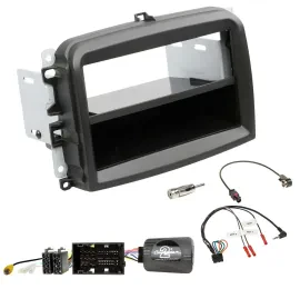 Radioset Lenkradadapter DIN Autoradio für Fiat 500 L (ab 2012)