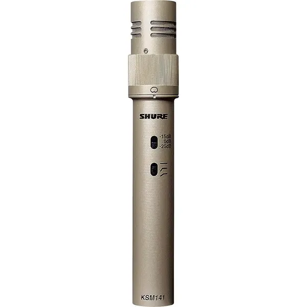 Инструментальный микрофон Shure KSM141 Dual Pattern Condenser Mic Champagne