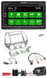 Blaupunkt Bluetooth 2DIN Lenkrad DAB USB TMC Navigation für Hyundai i20 2012-201