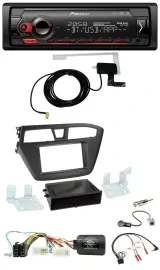 Автомагнитола для Hyundai i20 (с 2015) Pioneer DAB USB Bluetooth поддержка управления на руле