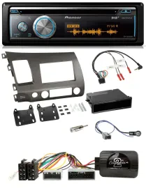 Pioneer Lenkrad DAB USB CD Bluetooth Autoradio für Honda Civic Hybrid 2006-2010