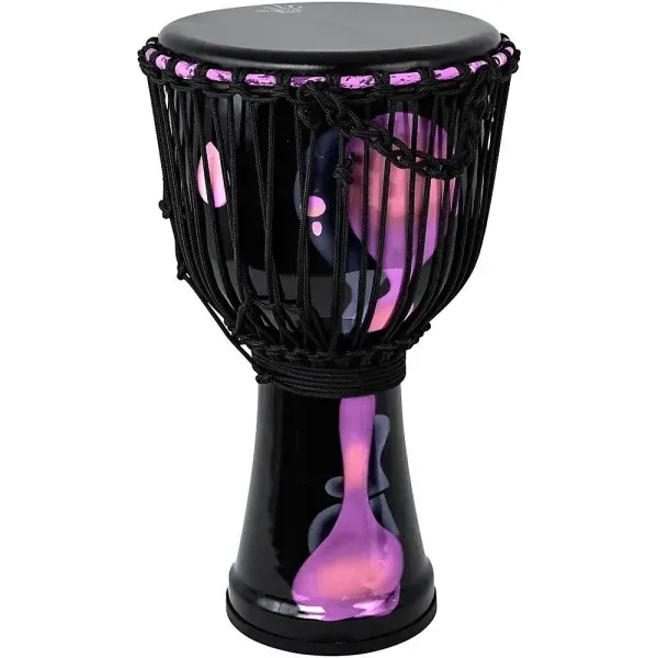 Джембе X8 Drums Blackout Lava Lamp Purple Multi Fade