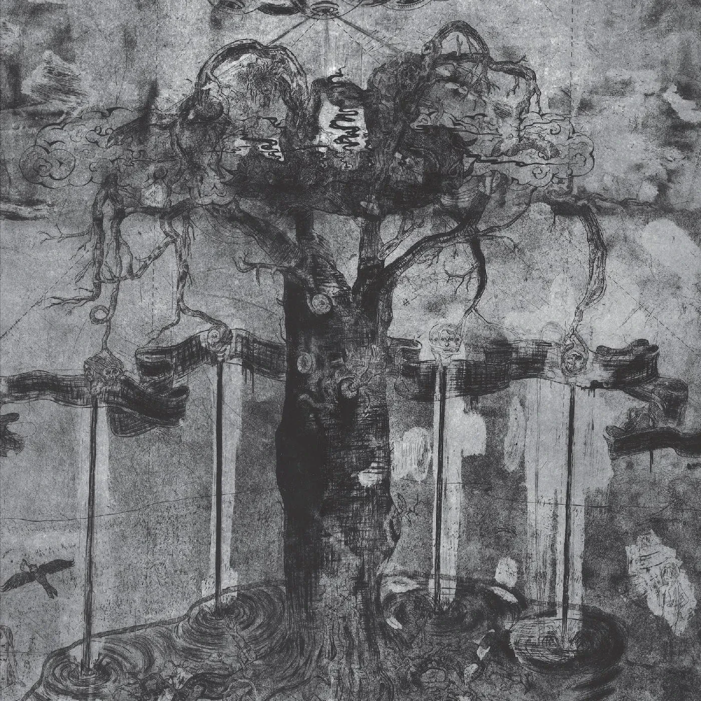 Виниловая пластинка Ov Pain – The Churning Blue of Noon (Релиз 2021) Sealed