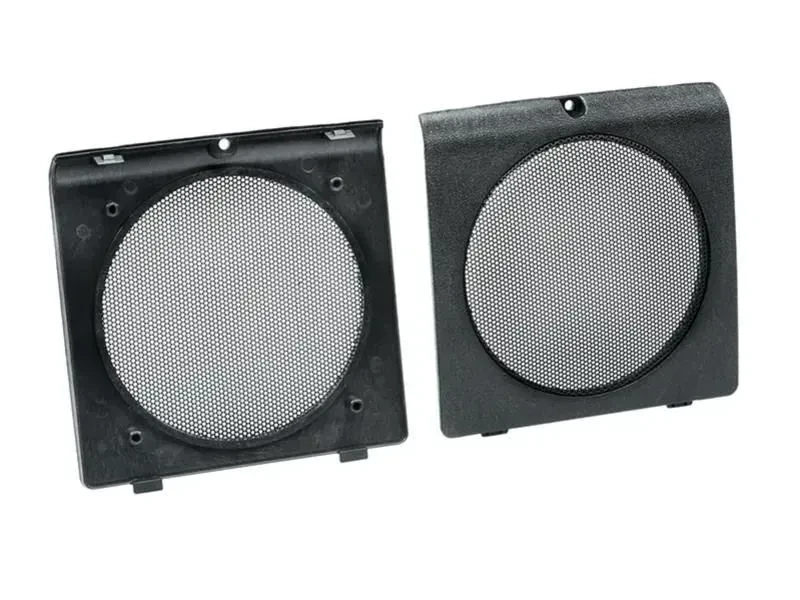 Lautsprechergrills für VW Golf 2 Jetta II 130 mm Fronttür schwarz