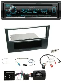 Kenwood Lenkrad Bluetooth DAB USB CD Autoradio für Opel Corsa D 06-08 Stealth Sc