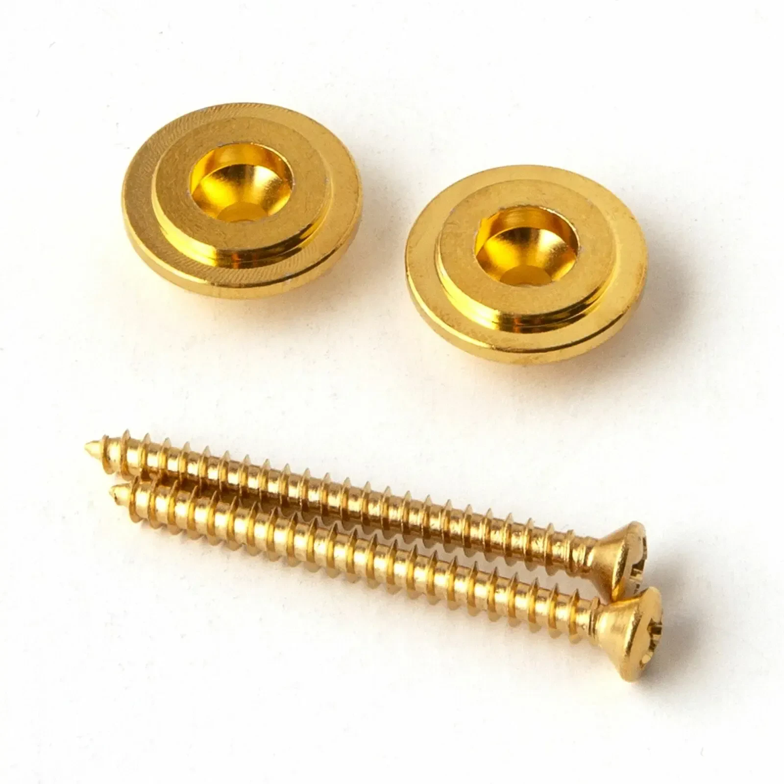Крепление гитарного ремня PRS Strap Button & Screw Gold (пара)